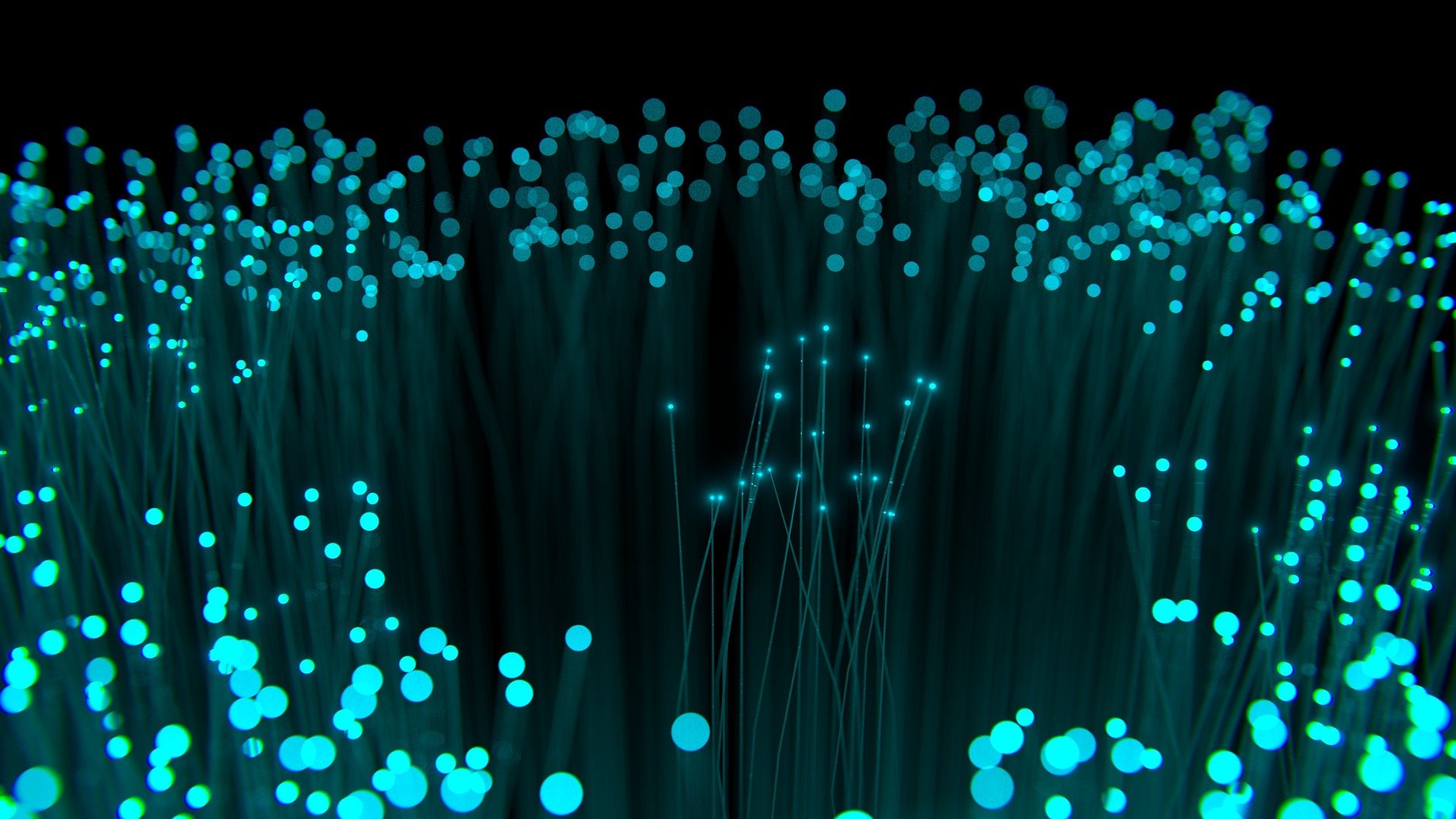 Abstract images of optical fibres