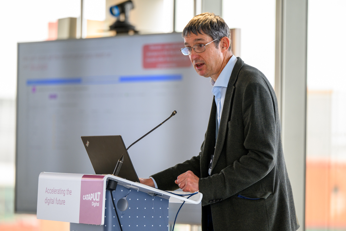 Daniel Goldsmith Digital Catapult speaking